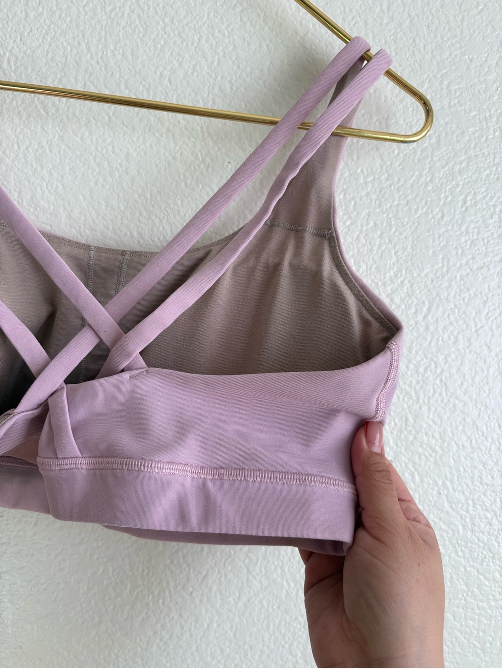 lululemon athletica pink Crossback Sports Bra - Picture 6 of 6